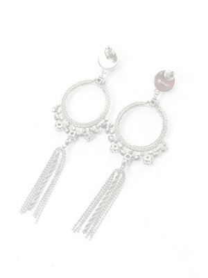 画像2:  {SOLD} SATELLITE サテリット サークルチェーンピアス{-ACS}