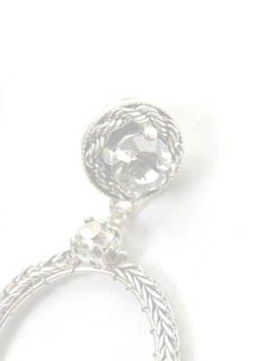 画像4:  {SOLD} SATELLITE サテリット サークルチェーンピアス{-ACS}