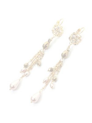 画像1:  {SOLD} SATELLITE サテリット ティアドロップストーンピアス{-ACS}