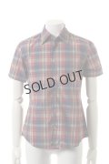 {SOLD}VADEL バデル typewriter check selvage-wire shirts S/S{-ADS}