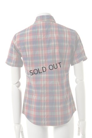 画像2: {SOLD}VADEL バデル typewriter check selvage-wire shirts S/S{-ADS}