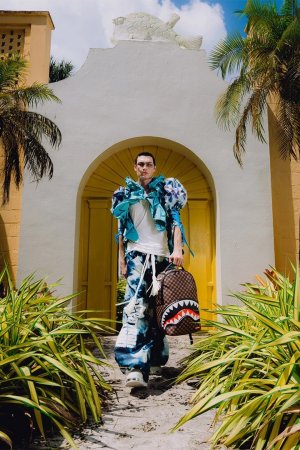画像10: SPRAYGROUND スプレーグラウンド SHARKS IN PARIS GRIN & GRIND BACKPACK{-BFA}