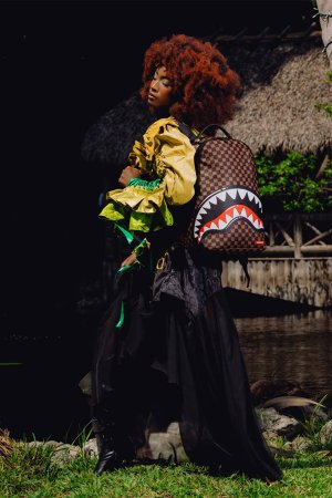画像12: SPRAYGROUND スプレーグラウンド SHARKS IN PARIS GRIN & GRIND BACKPACK{-BFA}