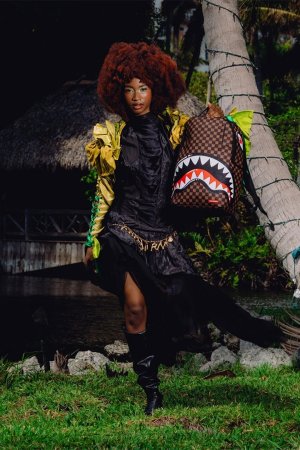 画像13: SPRAYGROUND スプレーグラウンド SHARKS IN PARIS GRIN & GRIND BACKPACK{-BFA}