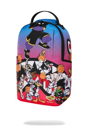 画像5: SPRAYGROUND スプレーグラウンド SPACE JAM 25TH ANNIVERSARY SLAM DUNK BACKPACK{-BFA}