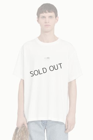 画像1: {SOLD}MM6 Maison Margiela エムエムシックス メゾンマルジェラ ニューメリック コットン Tシャツ{SH0GC0032M20170-101-BFS}