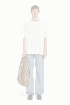 画像2:  {SOLD} MM6 Maison Margiela エムエムシックス メゾンマルジェラ ニューメリック コットン Tシャツ{SH0GC0032M20170-101-BFS}