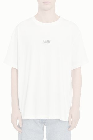 画像5:  {SOLD} MM6 Maison Margiela エムエムシックス メゾンマルジェラ ニューメリック コットン Tシャツ{SH0GC0032M20170-101-BFS}