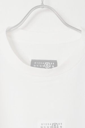 画像7:  {SOLD} MM6 Maison Margiela エムエムシックス メゾンマルジェラ ニューメリック コットン Tシャツ{SH0GC0032M20170-101-BFS}