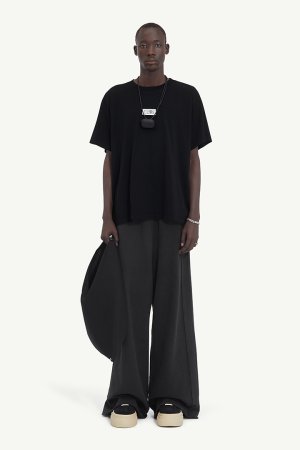 画像2: MM6 Maison Margiela エムエムシックス ニューメリック コットン Tシャツ{SH0GC0032M20170-900-BFS}