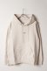 画像1: MM6 Maison Margiela エムエムシックス メゾンマルジェラ アンブラッシュドコットン フーディ{SH0GU0048M25025103-BFA} (1)