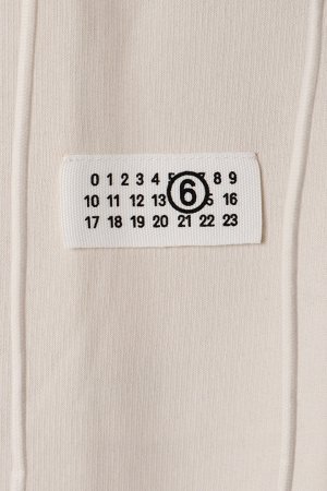 画像3: MM6 Maison Margiela エムエムシックス メゾンマルジェラ アンブラッシュドコットン フーディ{SH0GU0048M25025103-BFA}