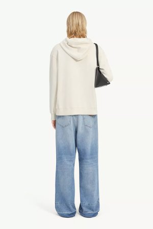 画像8: MM6 Maison Margiela エムエムシックス メゾンマルジェラ アンブラッシュドコットン フーディ{SH0GU0048M25025103-BFA}