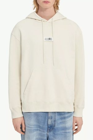 画像9: MM6 Maison Margiela エムエムシックス メゾンマルジェラ アンブラッシュドコットン フーディ{SH0GU0048M25025103-BFA}