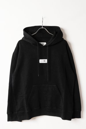 画像1: MM6 Maison Margiela エムエムシックス メゾンマルジェラ アンブラッシュドコットン フーディ{SH0GU0048M25025900-BFA}