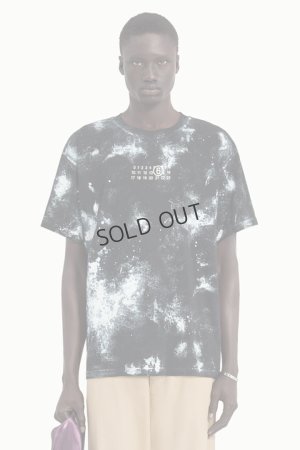 画像1: {SOLD}MM6 Maison Margiela エムエムシックス ホワイトペイント ジャージーTシャツ{SH2GC0039M20048900-BFS}