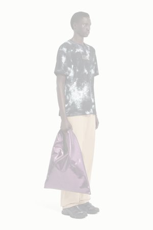 画像3:  {SOLD} MM6 Maison Margiela エムエムシックス メゾンマルジェラ ホワイトペイント ジャージーTシャツ{SH2GC0039M20048900-BFS}