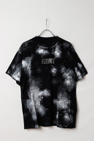 画像6: MM6 Maison Margiela エムエムシックス ホワイトペイント ジャージーTシャツ{SH2GC0039M20048900-BFS}