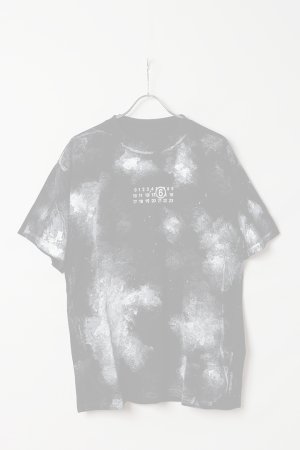 画像6:  {SOLD} MM6 Maison Margiela エムエムシックス メゾンマルジェラ ホワイトペイント ジャージーTシャツ{SH2GC0039M20048900-BFS}