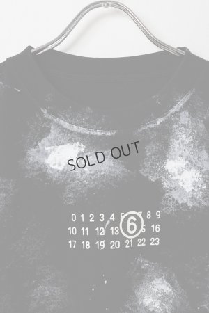 画像7: {SOLD}MM6 Maison Margiela エムエムシックス ホワイトペイント ジャージーTシャツ{SH2GC0039M20048900-BFS}