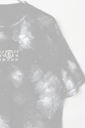 画像8:  {SOLD} MM6 Maison Margiela エムエムシックス メゾンマルジェラ ホワイトペイント ジャージーTシャツ{SH2GC0039M20048900-BFS}