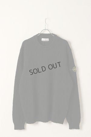 画像1: STONE ISLAND ストーンアイランド 562B1 クルーネックニット{-BDS}