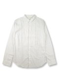 Silvain Sylvian シルバンシルビアン STRIPE SHIRTS{SIL-8A-ST02-WHT-}