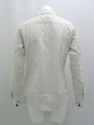 画像3: Silvain Sylvian シルバンシルビアン STRIPE SHIRTS{SIL-8A-ST02-WHT-}