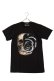 画像1: DOMREBEL ドムレーベル SKULL T-SHIRT ブラックスワロフスキー/カスタムモデル{-AHS} (1)