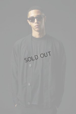 画像1: {SOLD}1piu1uguale3 ウノピゥウノウグァーレトレ 113 SPORT RIB MESH CARDIGAN{-BES}