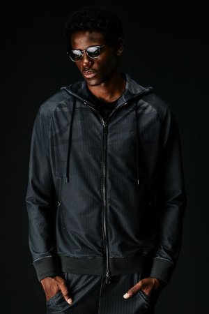 画像1: 1piu1uguale3 ウノピゥウノウグァーレトレ 113 SPORT NEW ZIP UP CAMO PARKA{-BFS}