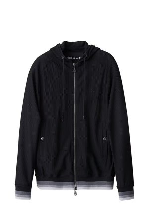 画像5: 1piu1uguale3 ウノピゥウノウグァーレトレ 113 SPORT NEW ZIP UP MESH PARKA BORDER RIB{-BFS}