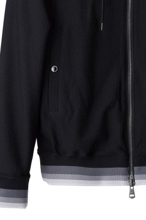 画像8: 1piu1uguale3 ウノピゥウノウグァーレトレ 113 SPORT NEW ZIP UP MESH PARKA BORDER RIB{-BFS}