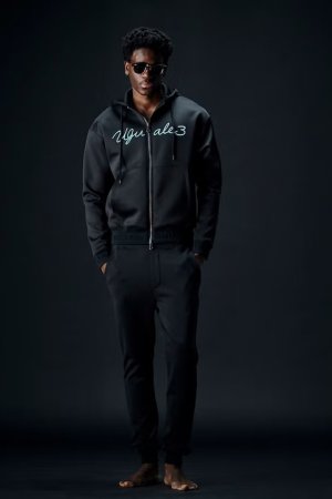 画像3: 1piu1uguale3 ウノピゥウノウグァーレトレ COLOR COMBINATION HOODIE{-BFA}