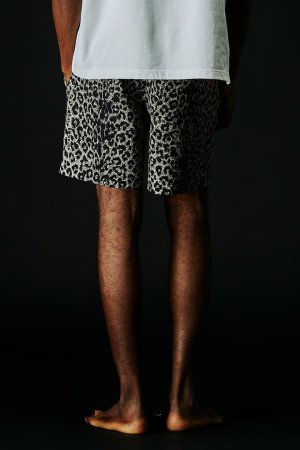 画像3: 1piu1uguale3 ウノピゥウノウグァーレトレ CRUISE AIR LEOPARD SHORTS{-BFS}