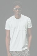   1piu1uguale3 ウノピゥウノウグァーレトレ RELUX FIT CREW SOLID WHITE{-BFS}