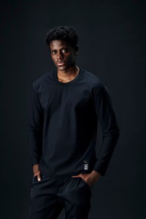画像1: 1piu1uguale3 ウノピゥウノウグァーレトレ 113 SPORT CREW NECK LONG SLEEVE STANDARD{-BFA}