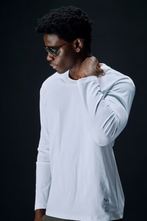 画像1: 1piu1uguale3 ウノピゥウノウグァーレトレ 113 SPORT CREW NECK LONG SLEEVE STANDARD{-BFA}