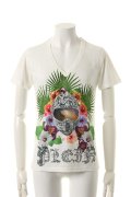 PHILIPP PLEIN HOMME フィリッププレインオム v-neck “paradice”{-ACS}