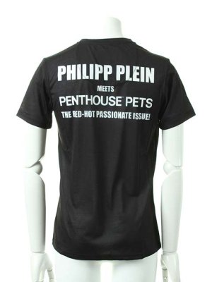 画像4: PHILIPP PLEIN HOMME フィリッププレインオム t-shirt penthouse naked{SS13-HM9201-BLK-ACS}