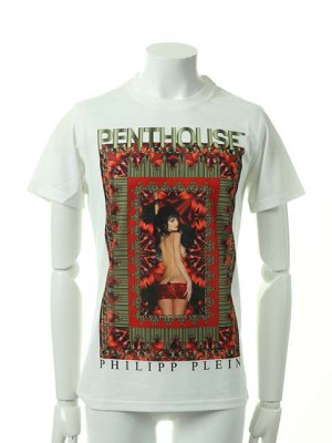 画像2: PHILIPP PLEIN HOMME フィリッププレインオム Tシャツ{SS13-HM9217-01WHT-ACS}