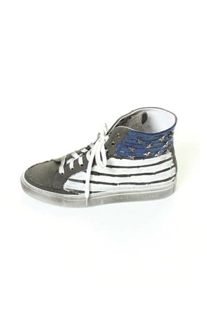 画像1: 【 50%OFF セール｜120,476円→60,238円】 PHILIPP PLEIN HOMME フィリッププレインオム sneaker the american（スニーカー）{SS13-SM08707-02BLK-ACS}