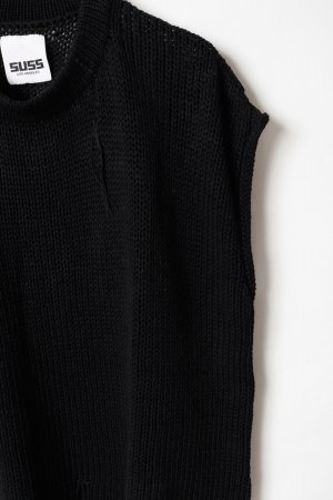 画像3: SUSS スス THE INTARSIA MUSCLE TEE SOLID{-BFS}