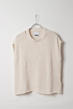 画像1: SUSS スス THE INTARSIA MUSCLE TEE SOLID{-BFS}