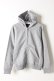 画像1: {SOLD}T' ティー Sweat Zip Parka Long Sleeve BASIC{-AIS} (1)