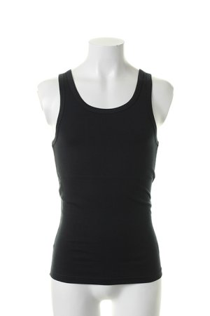 画像1: T' ティー 【underbar Limited】"GIZA45"Egyptian Organic Cotton Tank top No Sleeve BASIC（H318）{T01-UNDERBAR-BRITISHGREEN-AHS}