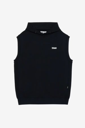 画像1: TFW49 ティーエフダブリューフォーティーナイン KNIT HOODIE VEST{-BFS}