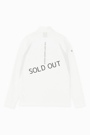 画像2: {SOLD}TFW49 ティーエフダブリューフォーティーナイン SIDE MESH LONG SLEEVE MOCKNECK{-BES}