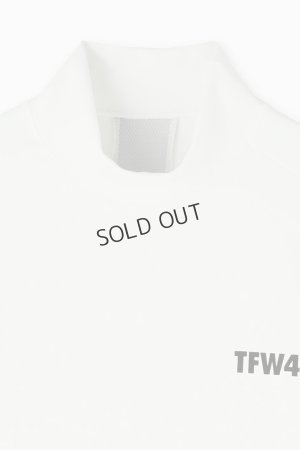 画像3: {SOLD}TFW49 ティーエフダブリューフォーティーナイン SIDE MESH LONG SLEEVE MOCKNECK{-BES}