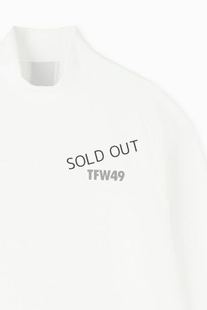 画像4: {SOLD}TFW49 ティーエフダブリューフォーティーナイン SIDE MESH LONG SLEEVE MOCKNECK{-BES}